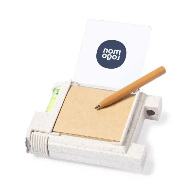 METRE 3M ET BLOC NOTES PERSONNALISABLE 'METRO PAD BLE'