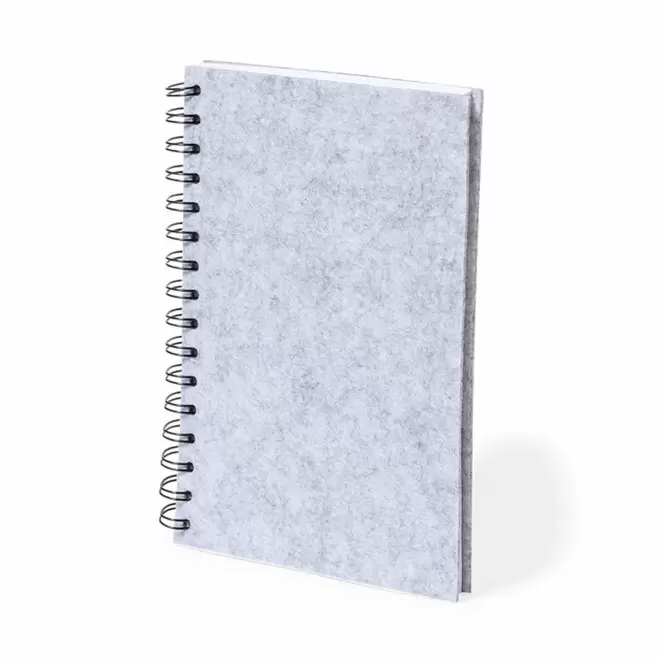 CARNET A5 FEUTRINE PERSONNALISABLE 'BONNIE SPIRALE'