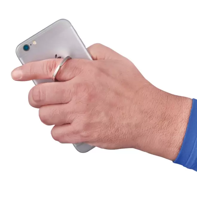 SUPPORT TELEPHONE ANNEAU BRILLANT PERSONNALISABLE 'HALKA'