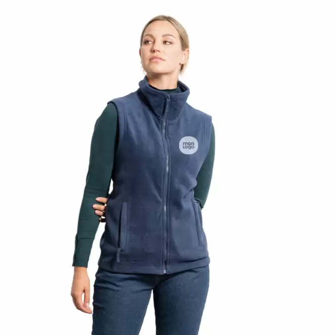 RAPIDE 4J BODYWARMER PUBLICITAIRE POLAIRE MIXTE 'BELLAGIO'