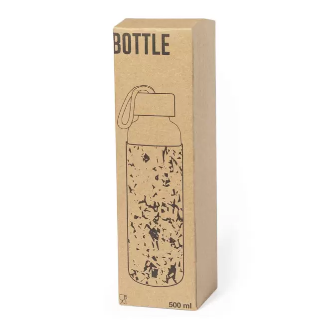 BOUTEILLE EN VERRE 500 ML PERSONNALISABLE 'BOCA LIEGE'