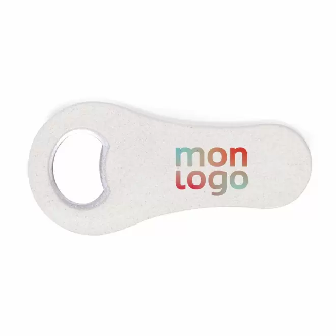 DECAPSULEUR PERSONNALISABLE EN PAILLE BLE 'DRINKOU' 