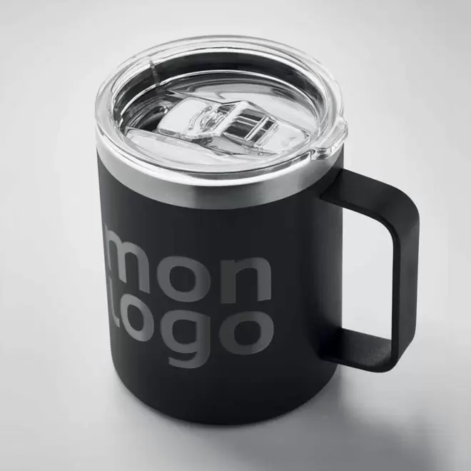 MUG ISOTHERME ACIER RECYCLE PERSONNALISABLE 'GOZEB'