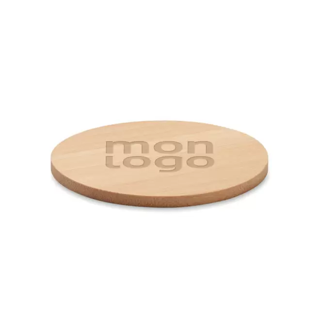SOUS BOCK EN BOIS PERSONNALISABLE 'CLANE'