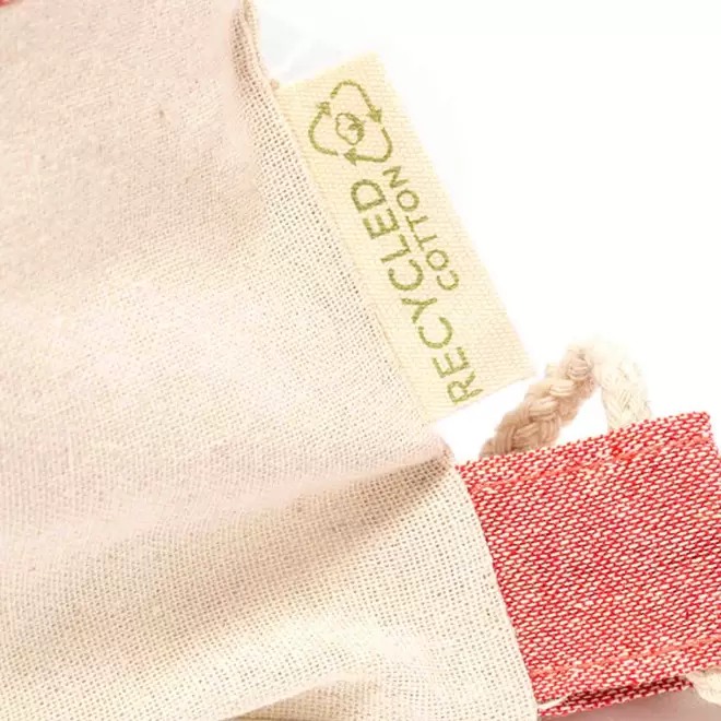 SAC A DOS CORDELETTE RECYCLE PERSONNALISABLE 'FORCOLA'