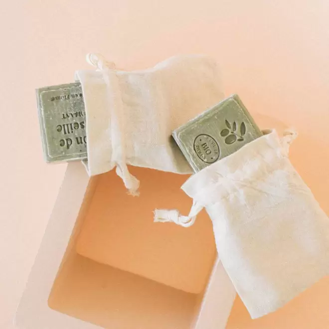 SAVON DE MARSEILLE 100GR PERSONNALISABLE 'HIUMA'