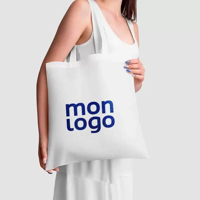 SAC SHOPPING PERSONNALISABLE ANSES LONGUES 'BONITO 70 GR'
