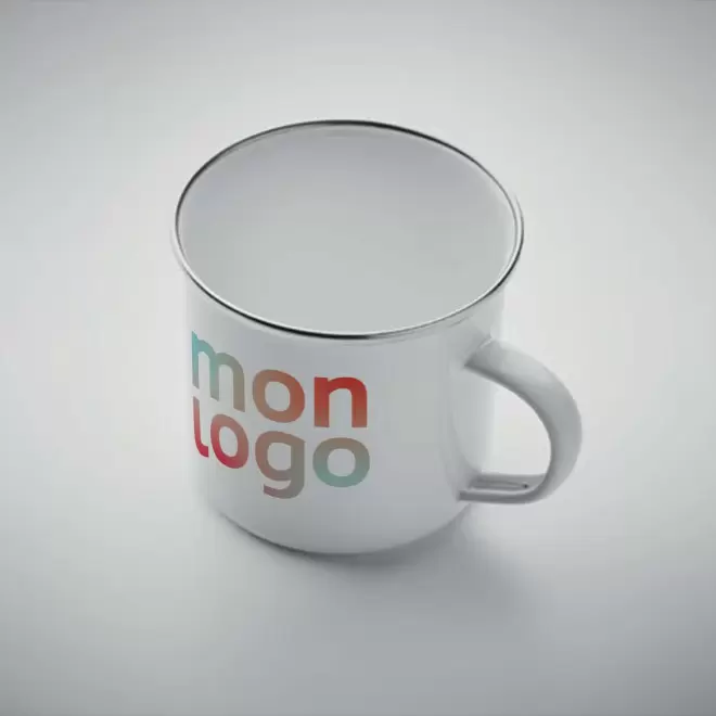 MUG EN METAL PERSONNALISABLE 500ML 'RANIA'