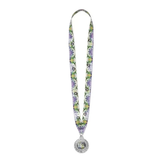 MEDAILLE PERSONNALISABLE EN FER BOMBEE 50 MM 'WIN RPET'