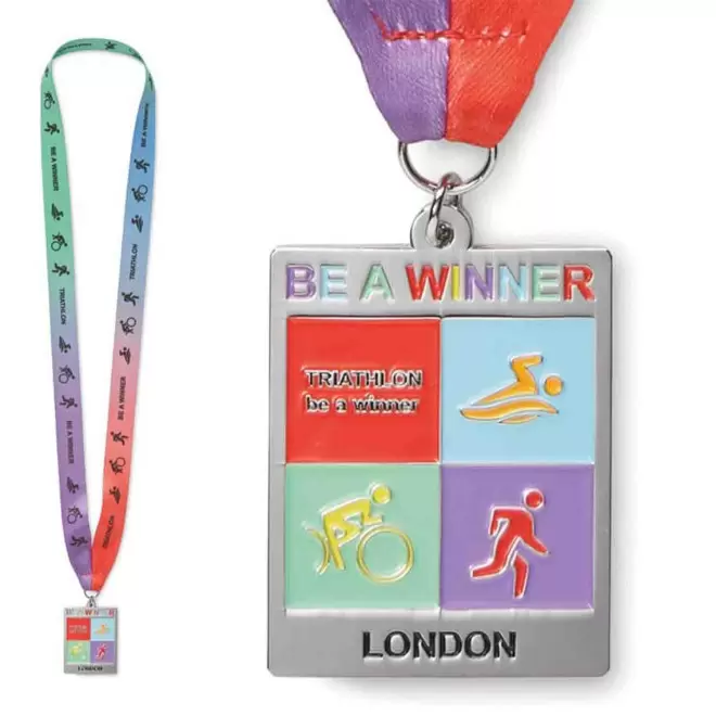 MEDAILLE SUR MESURE 'WIN CUSTOM COLOR'