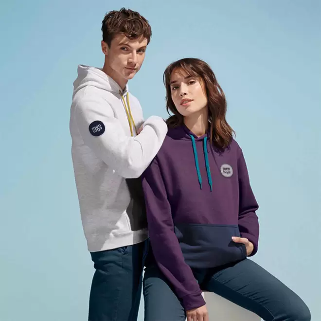 SWEAT SHIRT PERSONNALISABLE MIXTE 'SNAKE CUSTOM'