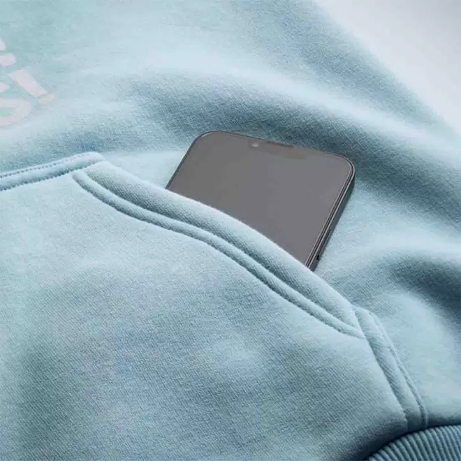 SWEAT SHIRT SUR MESURE ZIPPE MIXTE 'STONE CUSTOM'