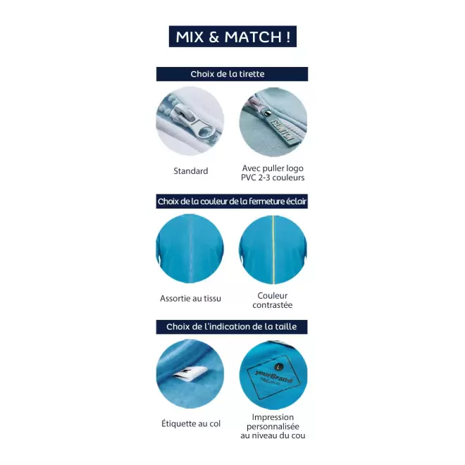 POLAIRE SUR MESURE FEMME 'NORTH CUSTOM'