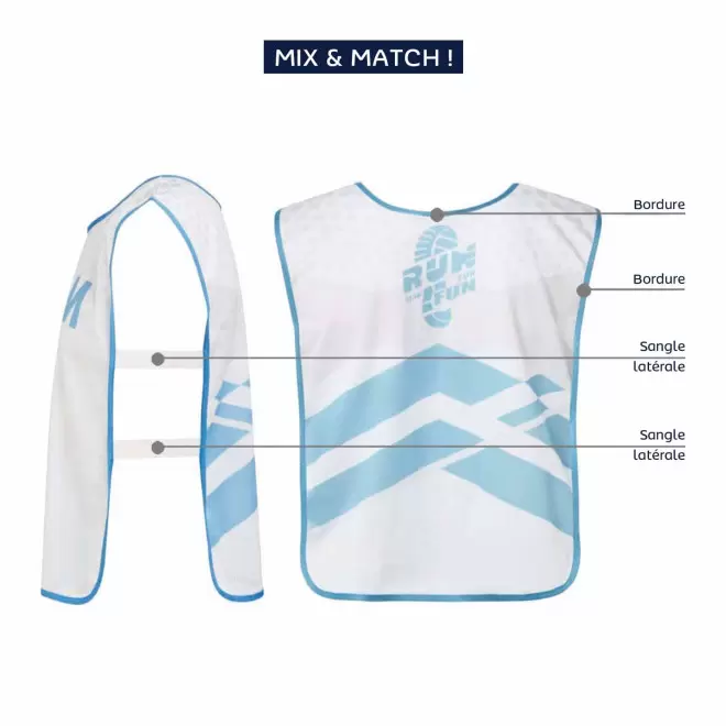 DOSSARD DE SPORT PERSONNALISABLE 'DOGAIN'