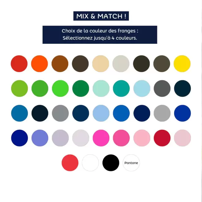 ECHARPE TISSEE JACQUARD PERSONNALISABLE 'STADIUM BRODE'