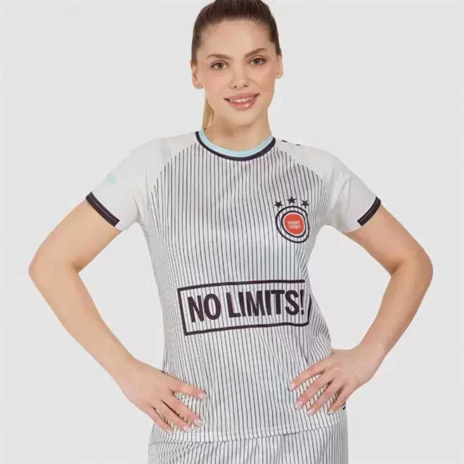 TEE SHIRT FOOT PERSONNALISABLE FEMME 'FANFOOT'