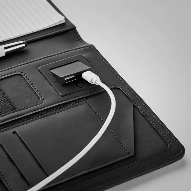 CONFÉRENCIER A5 OU A4 PERSONNALISABLE AVEC BATTERIE DE SECOURS 4000 MAH 'WEISSEN'