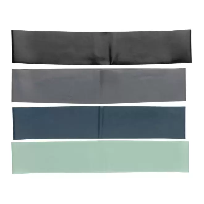 SET DE 4 BANDES ÉLASTIQUES FITNESS PERSONNALISÉES 'ENDI'