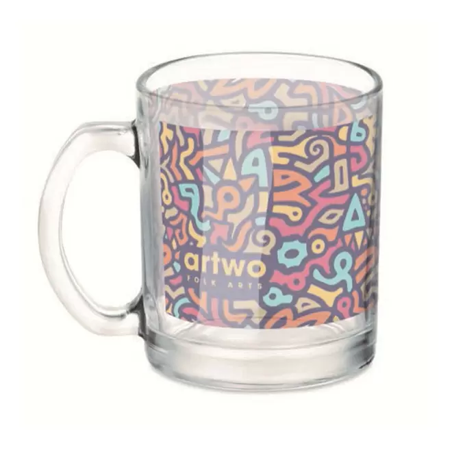 MUG EN VERRE PUBLICITAIRE 'SENSA FULL'