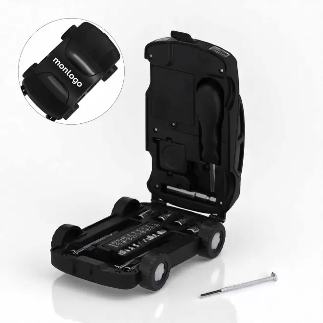 BOITE A OUTILS PERSONNALISEE VOITURE 'FARARI'