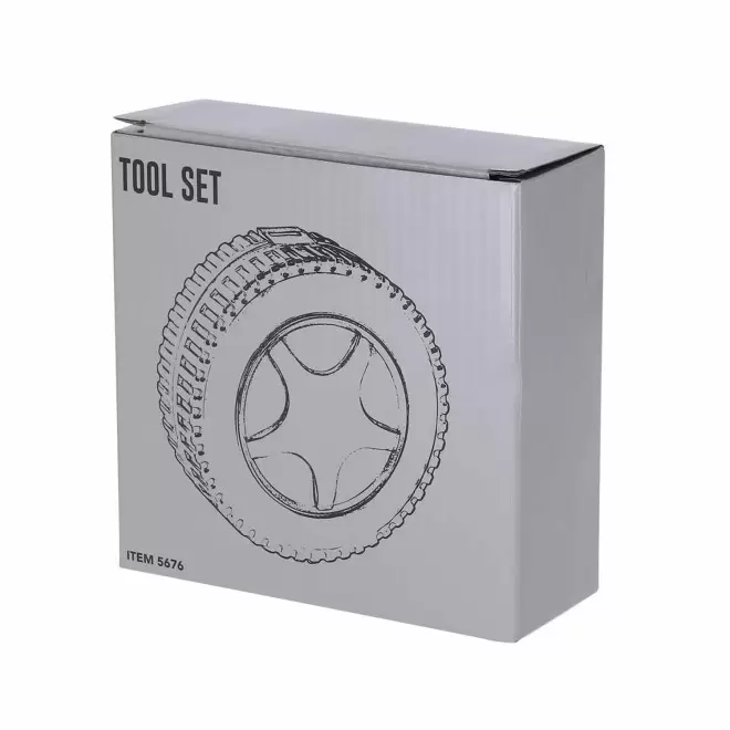 BOITE A OUTILS PERSONNALISEE ROUE 'MOCHELIN'