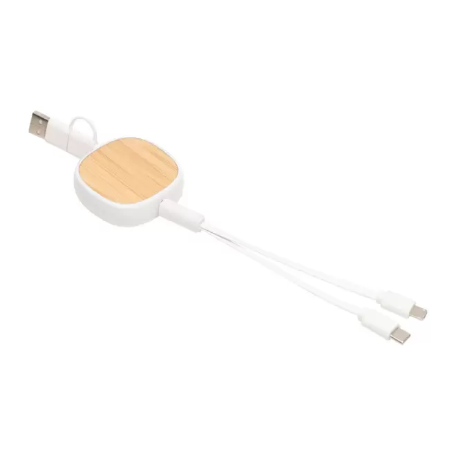 CABLE PERSONNALISABLE 'ONTARIO ENROULEUR BOIS CARRE'