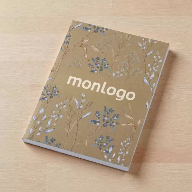 CARNET SOUPLE PERSONNALISE 'HURVY KRAFT'