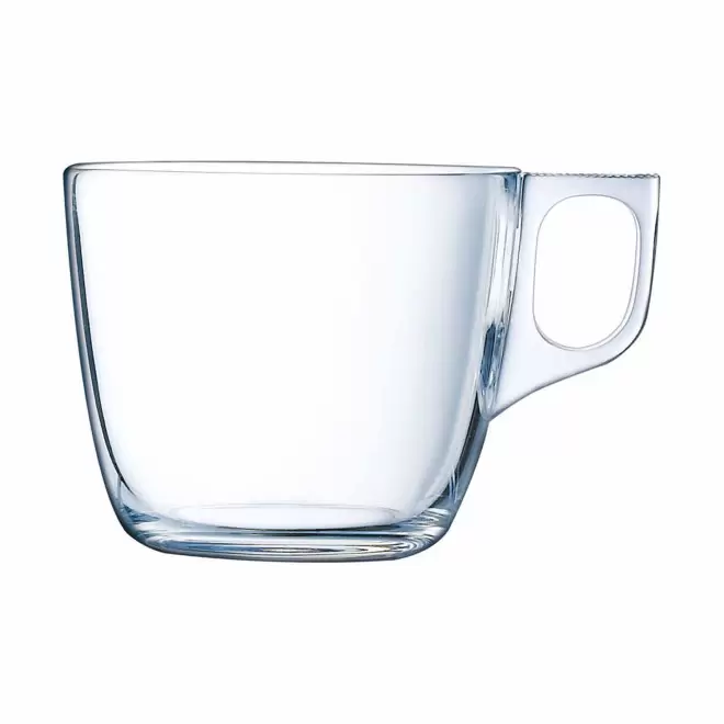 TASSE EN VERRE FRANCAIS 220ML PERSONNALISABLE 'NUEVO' 