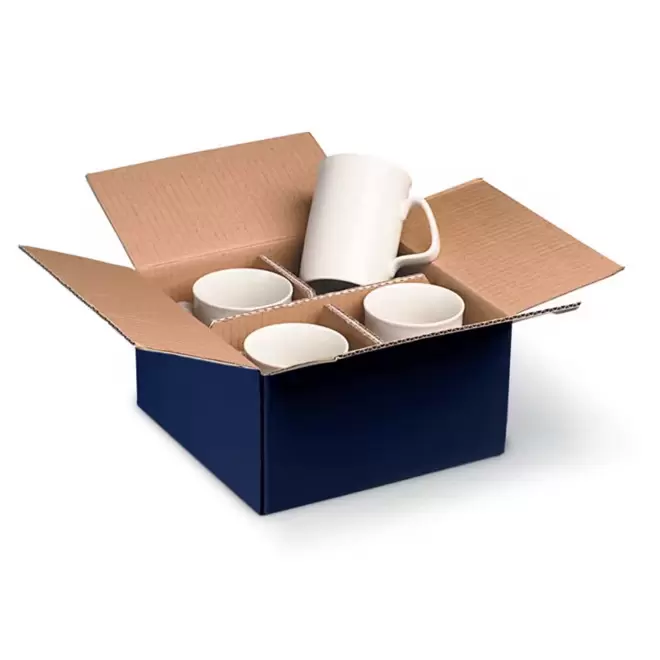 BOITE CADEAU POUR 4 MUGS PERSONNALISEE 'BOITEAU'