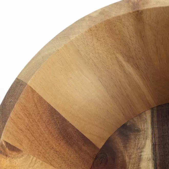 SALADIER EN ACACIA PERSONNALISE 'SUCRIN'