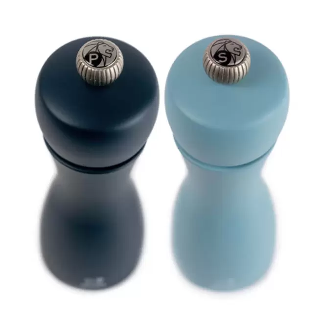 COFFRET 2 MOULINS SEL POIVRE PERSONNALISABLE 'DUO TAHITI'