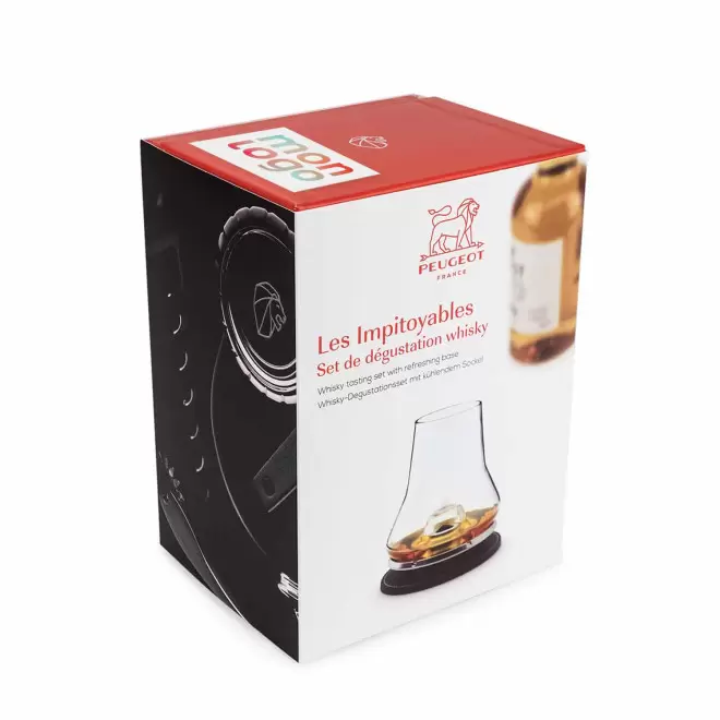 SET DE DEGUSTATION WHISHY PERSONNALISABLE 'IMPITOYABLES'