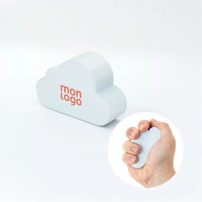 ANTI STRESS NUAGE PERSONNALISE 'TOUDOU'