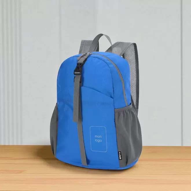 SAC A DOS PLIABLE RPET PERSONNALISABLE 'CHRISTY'