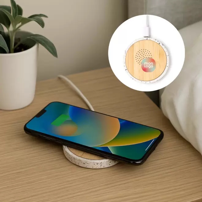 CHARGEUR INDUCTION PERSONNALISE 'TERACHARGE'