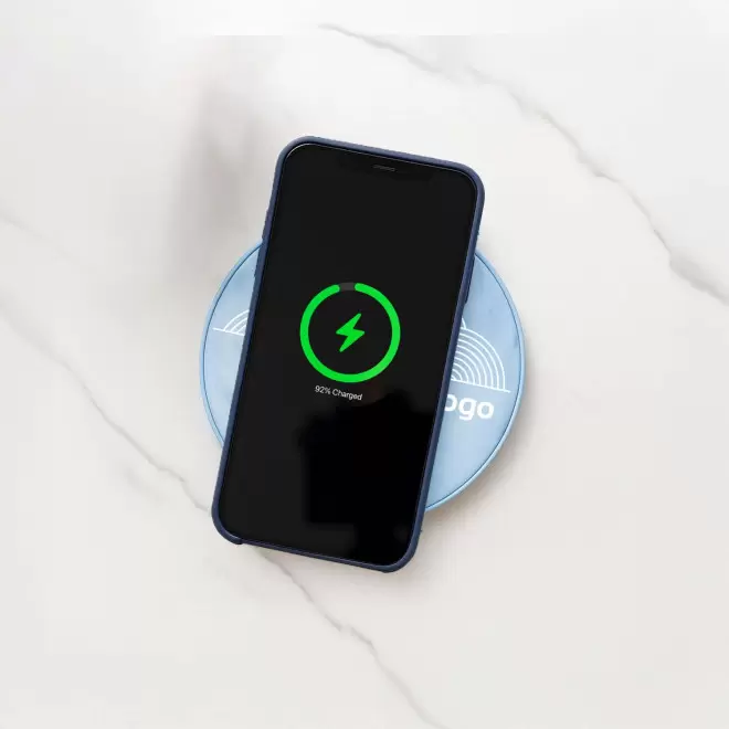 CHARGEUR INDUCTION RECYCLE PERSONNALISABLE 'CHARGCAP'