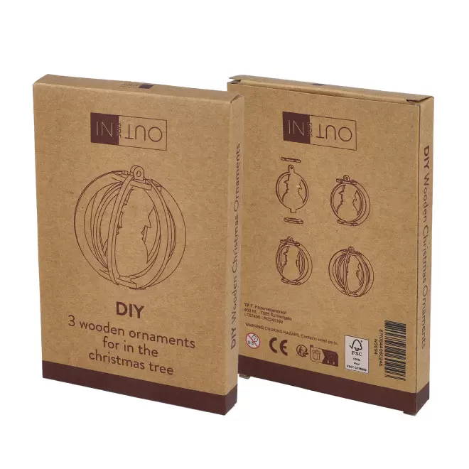 ORNEMENT DE NOEL A CONSTRUIRE PERSONNALISABLE 'BUILT'