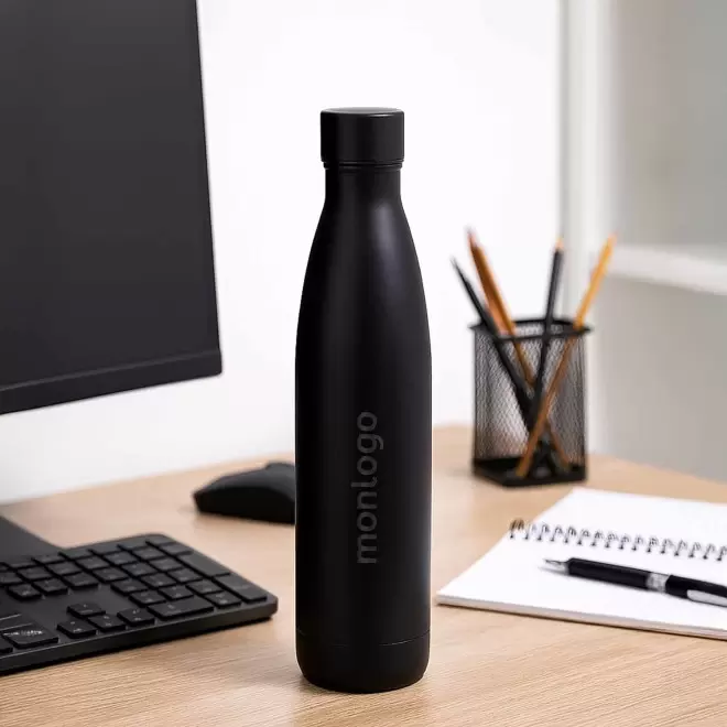 BOUTEILLE ISOTHERME 1L PERSONNALISEE 'ALMIA RECYCLEE'