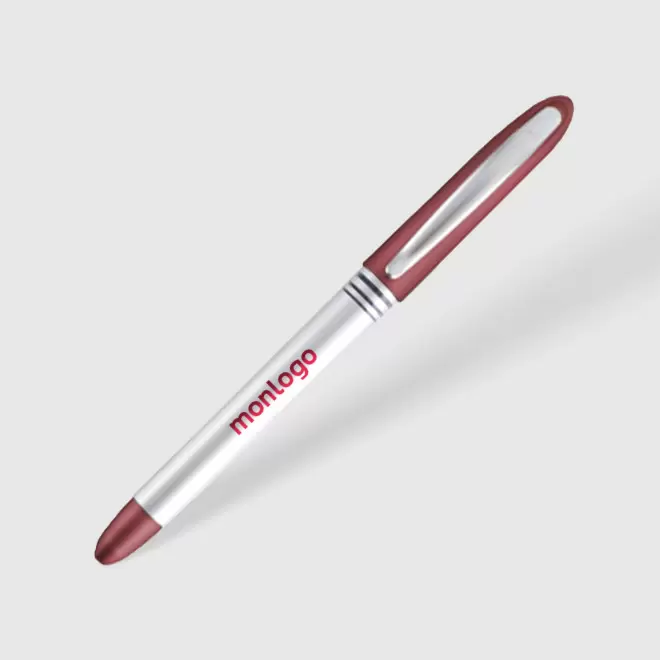 STYLO ROLLER PERSONNALISE MINE ROUGE 'OLDI'