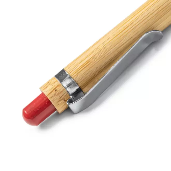 STYLO EN BAMBOU PERSONNALISABLE 'ANDREA COLOR'