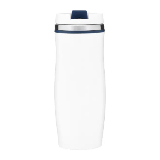 MUG ISOTHERME 400ML PERSONNALISABLE 'CREMA BLANC'