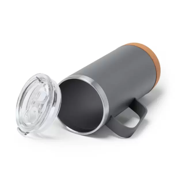 MUG ISOTHERME RECYCLE PERSONNALISABLE 'MAFLOW POIGNEE COLOR'