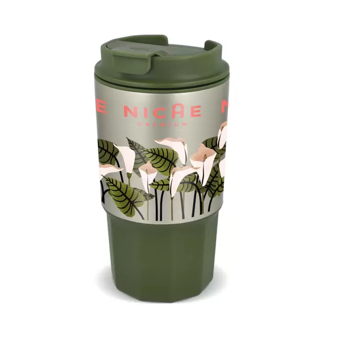 MUG PERSONNALISABLE ISOTHERME PLASTIQUE 450ML 'DODMAC'