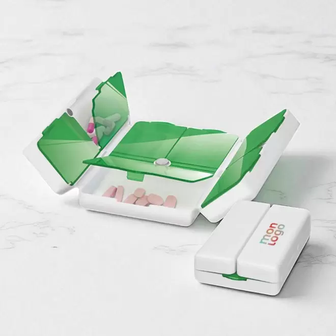 PILULIER PERSONNALISABLE HEBDOMADAIRE 'IBU'