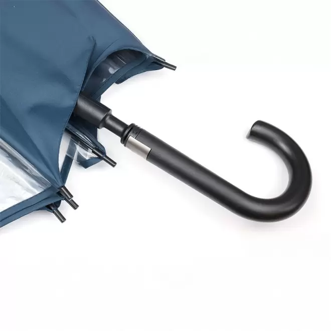 PARAPLUIE CANNE PUBLICITAIRE MI TRANSPARENT 'SPLASHY'