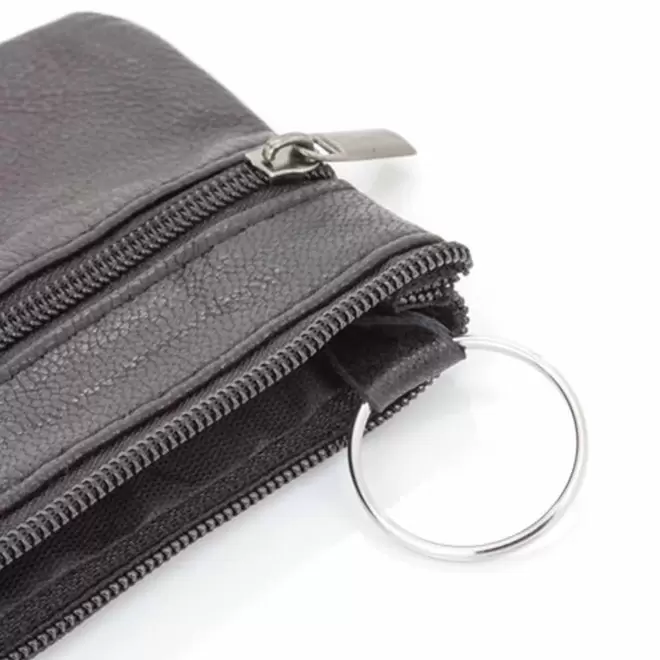 PORTE MONNAIE PERSONNALISE EN CUIR 'ILYOUS'