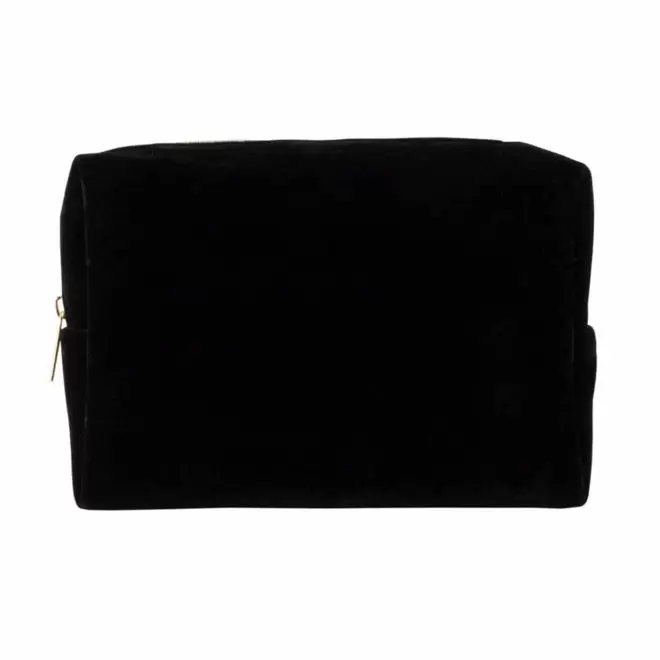 TROUSSE DE TOILETTE PERSONNALISABLE EN VELOURS 'DOUCE XL'