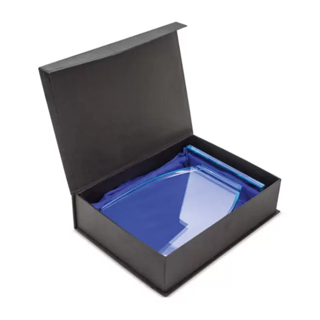 TROPHEE EN VERRE PERSONNALISE 'VICKY EMBLEME'