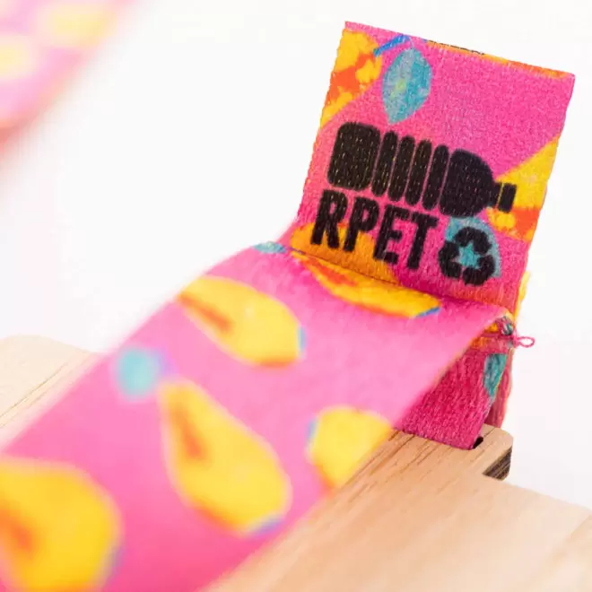 MEDAILLE EN BAMBOU PERSONNALISEE 'BERCA CARRE'