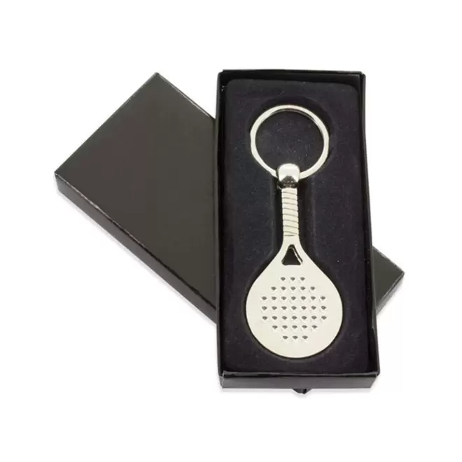 PORTE CLE EN METAL PERSONNALISE 'METALO PADEL'